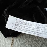 ZARA  Black Velvet Jewel Rhinestone Strap Crop Top Women’s Size Small Photo 7