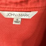 John Mark  Orange Long Sleeve Dress 100% Tencel Size Small Photo 4