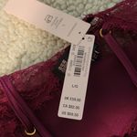 Victoria's Secret NWT  Burgundy Chemise Size Large Photo 4