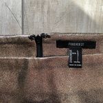 Forever 21 EUC ✨ Gold Metallic Skirt ✨ Photo 2