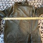 Lulus Wild at Heart Olive Green Vegan Suede Moto Jacket NWT Size S Photo 12