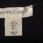 Happily Grey sweater Skirt Set Black Large NWT Photo 3