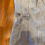 Twelve‎ by ontwelfth jean zip up dress light denim NWT size medium 100% cotton Blue Photo 1