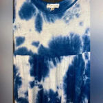 See You Monday  Blue Tie-Dye‎ Maxi Dress Boho Summer Beach Vacation M E15 Photo 4