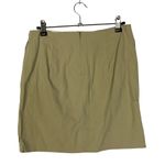 ZARA  Beige Drape Front Mini Skirt M Photo 1