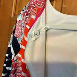 Eliza J  floral striped dress. Photo 5