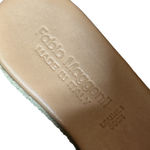 Women's Fabio Maggenti Gold Silver Rhinestone Wedge Sandals US 8M Size 12 Photo 3