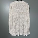 Belldini Women's Pink & White Marled Cozycore Romantic Cardigan Photo 5