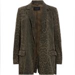 All Saints Aleida Leppo Blazer Menswear Inspired Longline Notched Collar 4 Photo 2