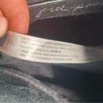 Free People Black Leather Suede Small Crossbody Bag Chain Strap Boho Equestrian Photo 7