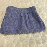 Jones New York Signature Linen Blend Cropped Pants Womens 2X Blue Drawstring Photo 4