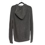 NWT ATM Alpaca Merino Wool Fuzzy Zip Up Sweater Jacket in Charcoal Photo 1