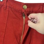 Big Bud Press Work Pants Mustang Red Women’s Size Small Straight Leg Cotton Photo 8