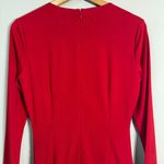 Alexia Admor Pluto Rosette Long Sleeve Mini Dress Women's Small Red Ruffle NWT Photo 13