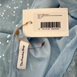 The Frankie Shop NWT Gloria Sequin Dress Blue Size Photo 9