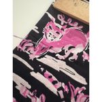 IBKUL 1/4 Zip Top Size L Pink Black Sammy Kitty Cat Mesh Inset UPF50 Golf Tennis Size L Photo 13