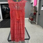 Main Strip Pink Sheath Cocktail Dress Sleeveless Crew Neck Photo 1