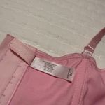 Victoria's Secret Victoria’s Secret Corset Style Tank Top Sz M Medium Pink With Black Lace Photo 7