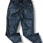 We The Free Black Belted Faux Leather Pants - Size 30 Photo 0