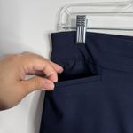  Brigitte Pull-On Wide Leg Cropped Pants Navy 12 Chicos 2 NWOT  Casual Photo 6