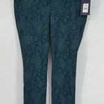 NYDJ Modern Leggings pull on slimming floral design Cheshire Hill Size 10 Photo 0