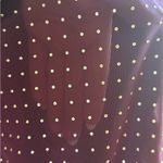 Torrid  Mesh Mock Neck Rhinestone Top size 2 color Winter Bloom Photo 5