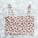 Danielle Bernstein  Floral Cropped Tank Top Photo 2