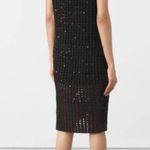 ALLSAINTS ππ Alyse Jumper Dress ~ Black Crochet Photo 6