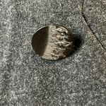 Vintage 100% Wool Grey Long Sleeve Dress 1990s made in France Guy Laroche Gray Size 12 Photo 1