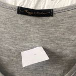 Raggs II Riches Cold‎ shoulder Made in USA with Love ruched graphic Photo 4