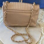 Bebe Chic Metallic Shoulder Bag with Chain Strap Photo 1