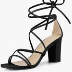 Allegra K  Heels Black Photo 0