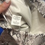 Wild Honey Snakeskin Leather Mini Skirt  Photo 3