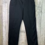 Lee Sinfully Soft Size 8 Black Chinos Straight Leg Front Pockets Zipper Closure Photo 0