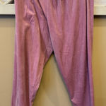 Juicy Couture Pink ‎ Large velour bottoms joggers Photo 0
