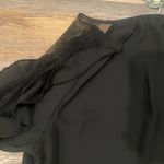Blooming Jelly  blouse Black Lace Blouse Large NWT Photo 6