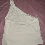 Vestique Spring Green  One Shoulder Tanktop Photo 1