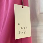 A New Day Elegant Pink Maxi Skirt size S length 30” waist 28”elastic brand new Photo 3