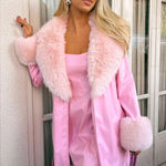 Show Me Your Mumu  Penny Lane Pink Coat‎ Pink XS Photo 0