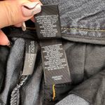 Bisou Bisou  Michele Bohbot Flare Blue Jeans Contrast Stitching Size 4 Y2K Photo 8