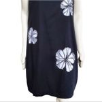Nina Leonard Floral Cutout Sleeveless Linen Blend Midi Dress Size 10 NWT Photo 3