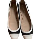 Shoes of Prey White and Black Retro Ballet Flats 9 Size undefined Photo 0