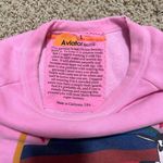 Aviator Nation RELAXED CREW SWEATSHIRT - NEON PINK Photo 5