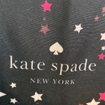 Kate Spade New York Black Tote with Pink and White Stars Photo 3