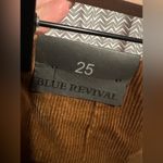 NWT Blue Revival | ‘Coming Going’ Denim Cord Mini Skirt, size 25 Photo 3