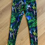 Zella size extra small tropical beach print leggings full length Photo 0