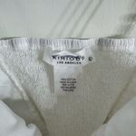 Kirious  White Floral Eyelet Tank Top Size Large Photo 2