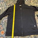 UGG  Australia Woman’s Black Hoodie Full Zip Size Small MISSING HOOD STRING Photo 5