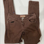 Peace love brown corduroy pants size 7 Photo 0