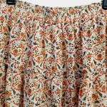 Cynthia Rowley Boho Tiered Paisley Print Stretch Waist Mini Skirt NWT Medium Womens Photo 2